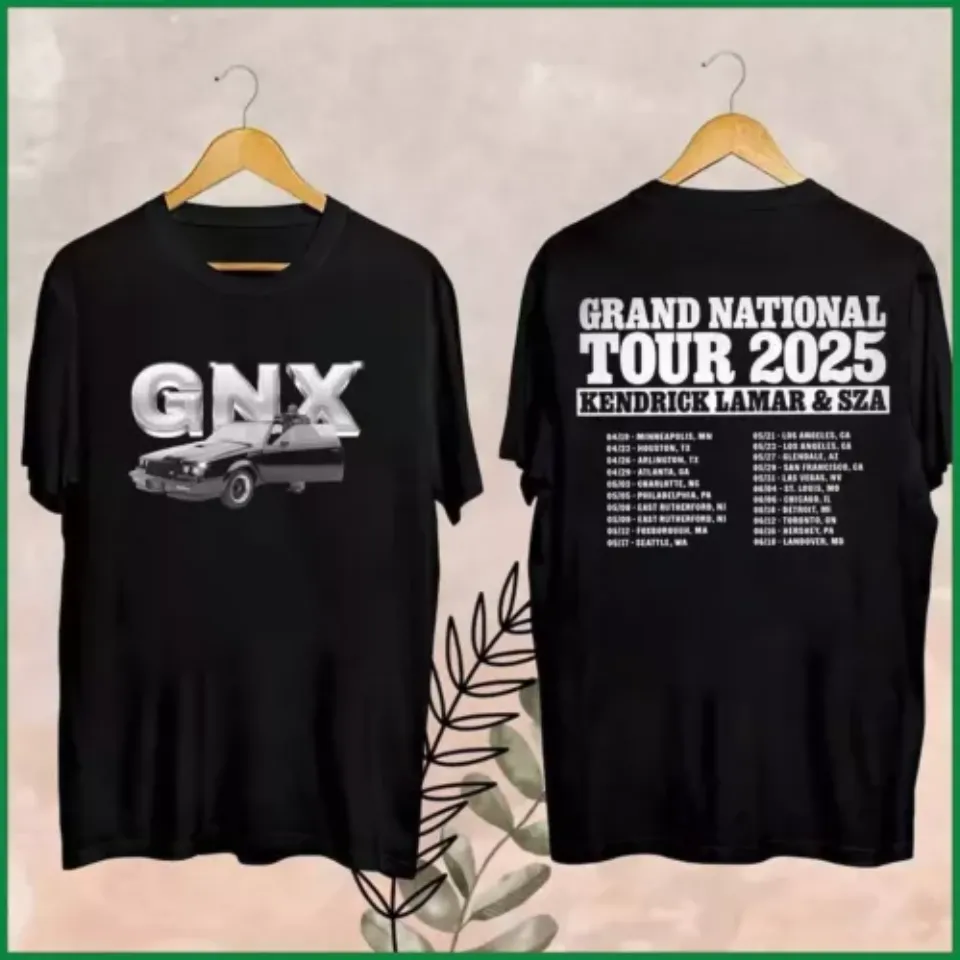 New Kendrick Lamar Tour 2025 Fan Shirt, Kendrick Lamar Gnx Shirt