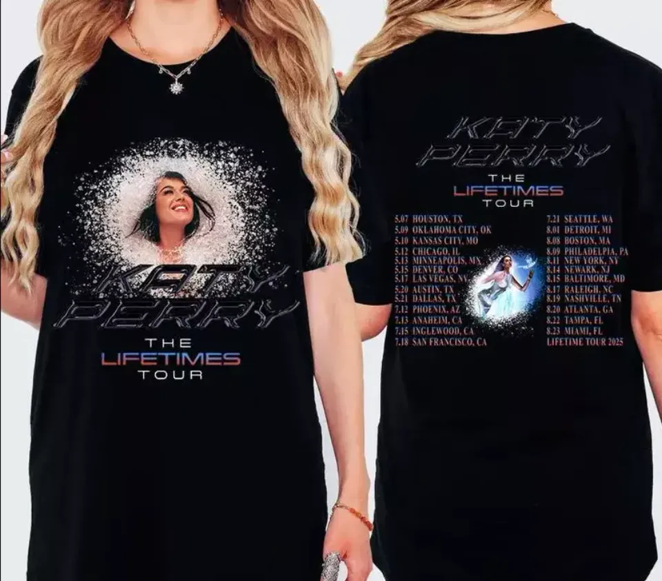 New Katy Shirt, Katy Perry The Lifetime Tour 2025 Shirt, Katy Perry 2025 Concert