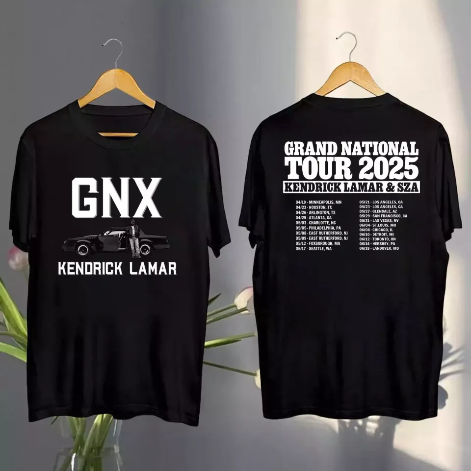 New Kendrick Lamar & Sza Concert 2025 Shirt