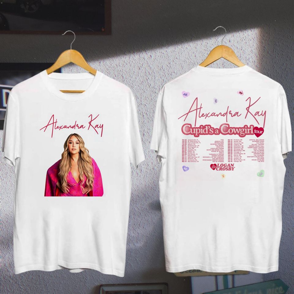 2025 Alexandra Kay Cupid'S A Cowgirl Tour Shirt, Alexandra Kay Concert, Alexandra Kay Fan Shirt