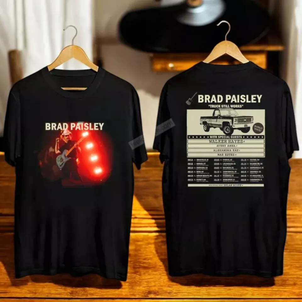 Truck Still Works World Tour Brad Paisley 2025 Concershirt