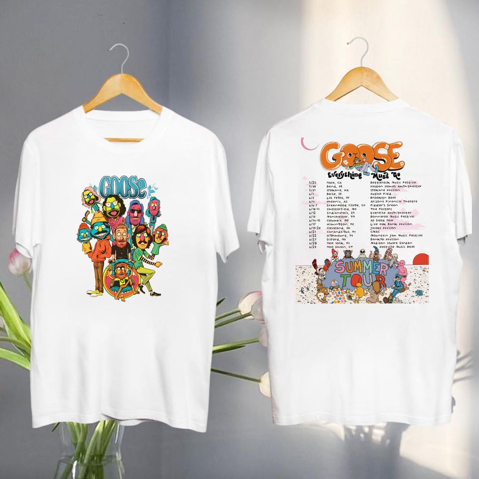 Goose The Band Graphic Shirt, Goose The Band Everything Must Go Summer Tour 2025 Shirt, Goose The Band Fan Gifshirt
