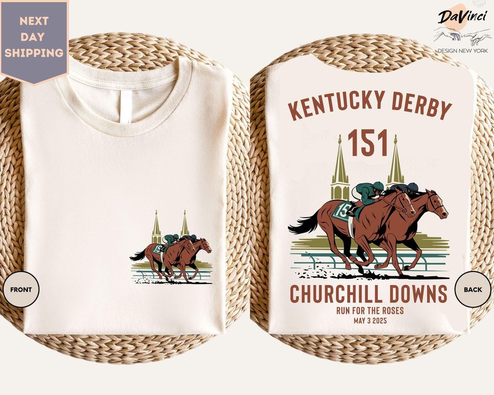 Kentucky Derby Race 2025 Shirt, Horse Racing Lover Shirt, Kentucky Derby Party Shirt