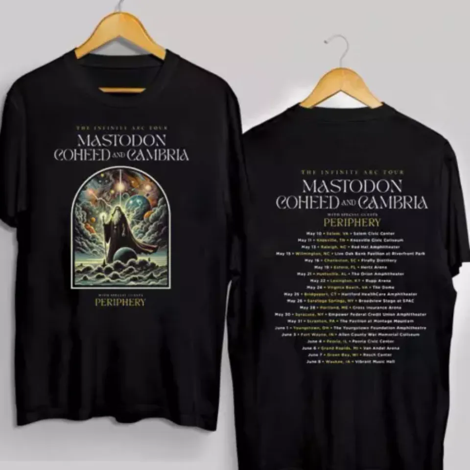 Coheed And Cambria & Mastodon Tour 2025 Gift For Fan 2-Sides Shirt
