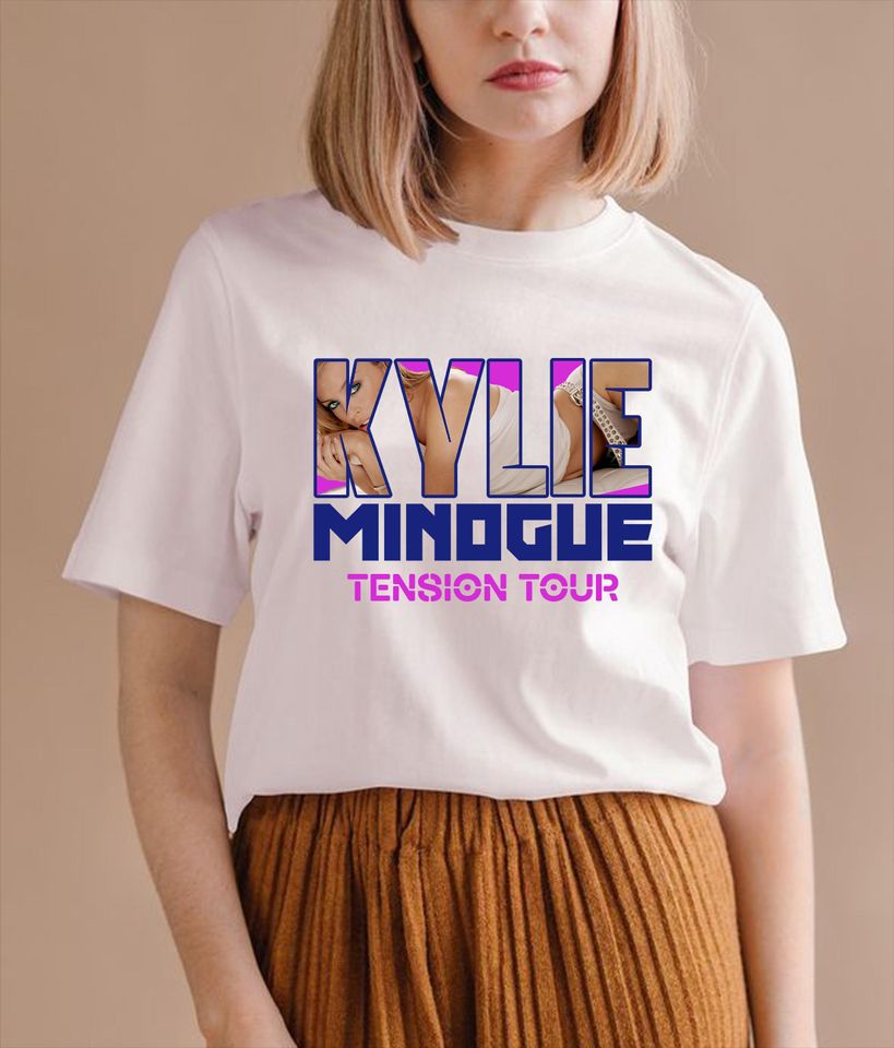 Kylie Minogue Tension World Tour Shirt, Kylie Minogue 2025 Concert, Kylie Minogue Fan Gift