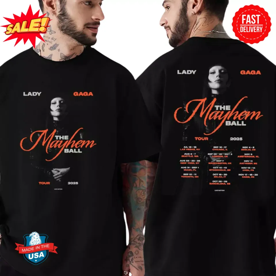 Ld Ga The Mayhem Ball Tour 2025 Europe And North America Dates Lisshirt