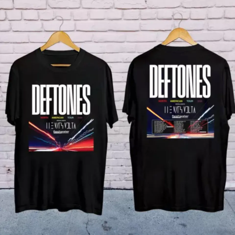 New New The Mars Volta And Deftone 2025 Tour Gift For Fans Unisex Shirt