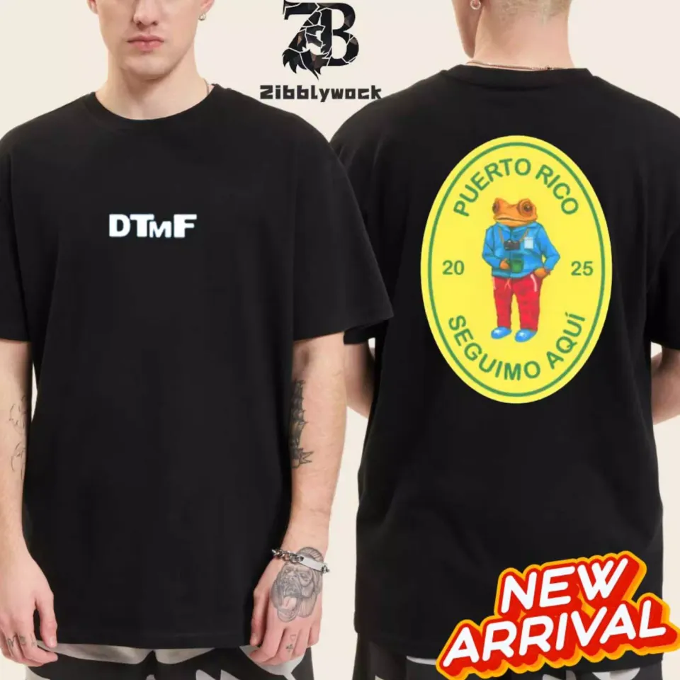 New Bad Bunny Deb Tirar Ms Fotos 2025 Artwork Fan Gifts Unisex Shirt