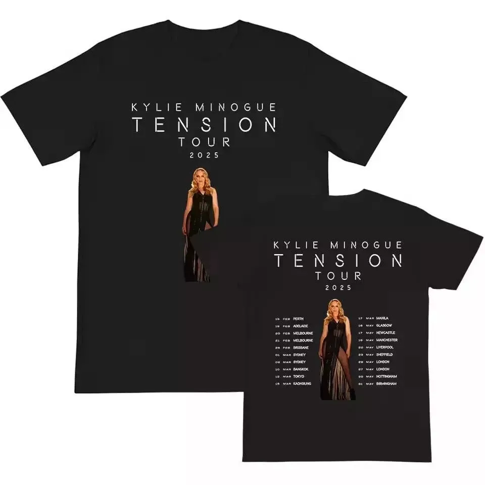 New Kylie Minogue Tension Tour 2025 Unisex Shirt