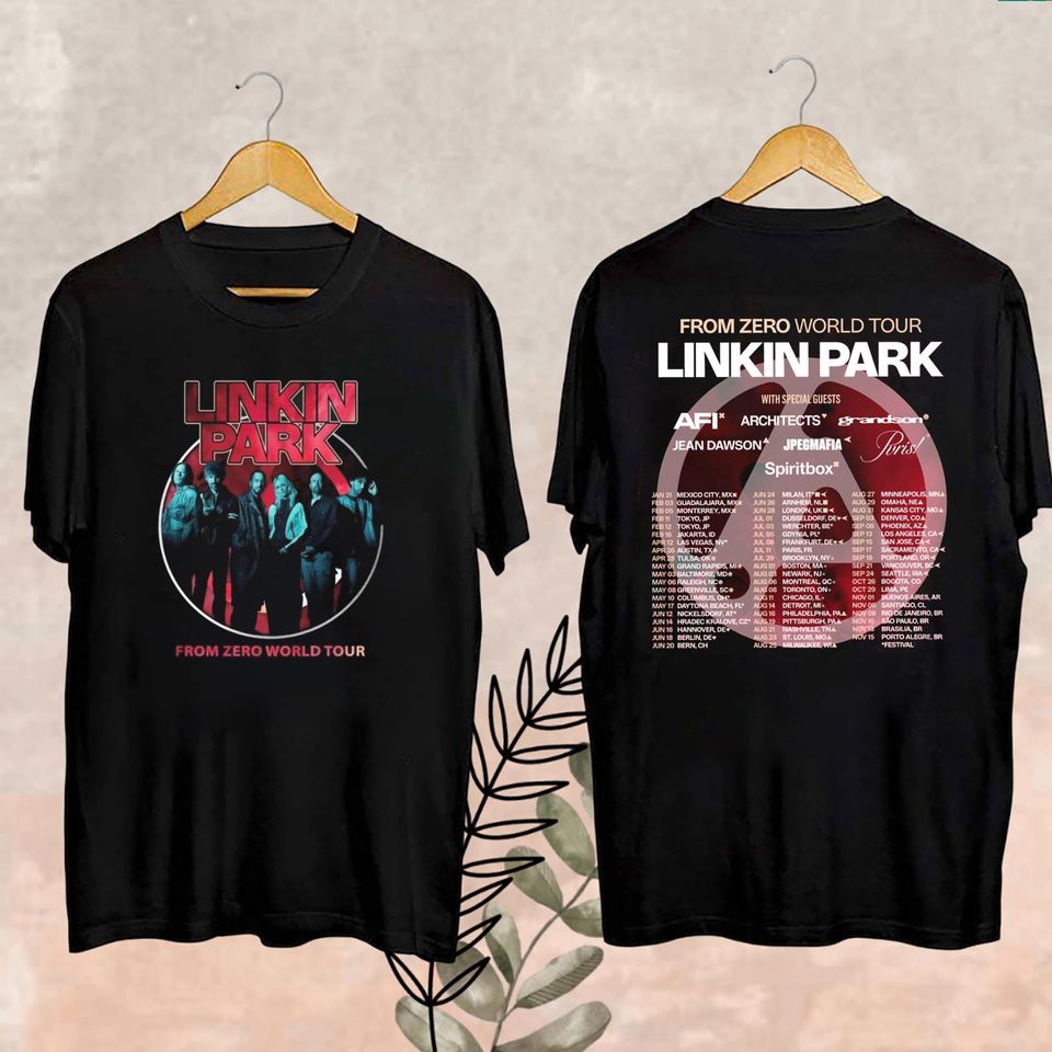 New Linkin Park Merch, Linkin Park Shirt, 2025 Linkin Park From Zero World Tour Shirt