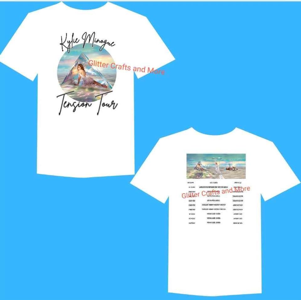 New Kylie Minogue Australia Tour 2025 Shirt