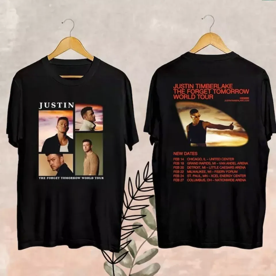 New The Forget Tomorrow World Tour 2025 Fan Shirt, Justin Timberlake World Tour 2025