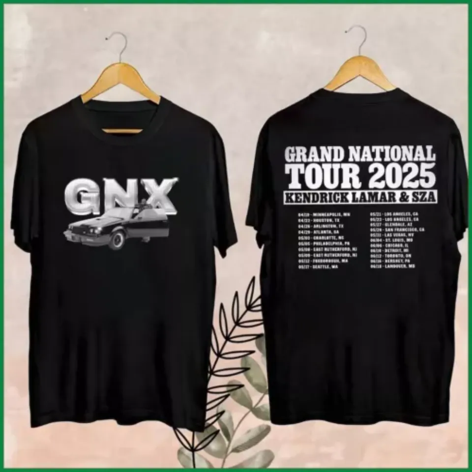 New Kendrick Lamar Tour 2025 Fan Shirt, Kendrick Lamar Gnx Shirt