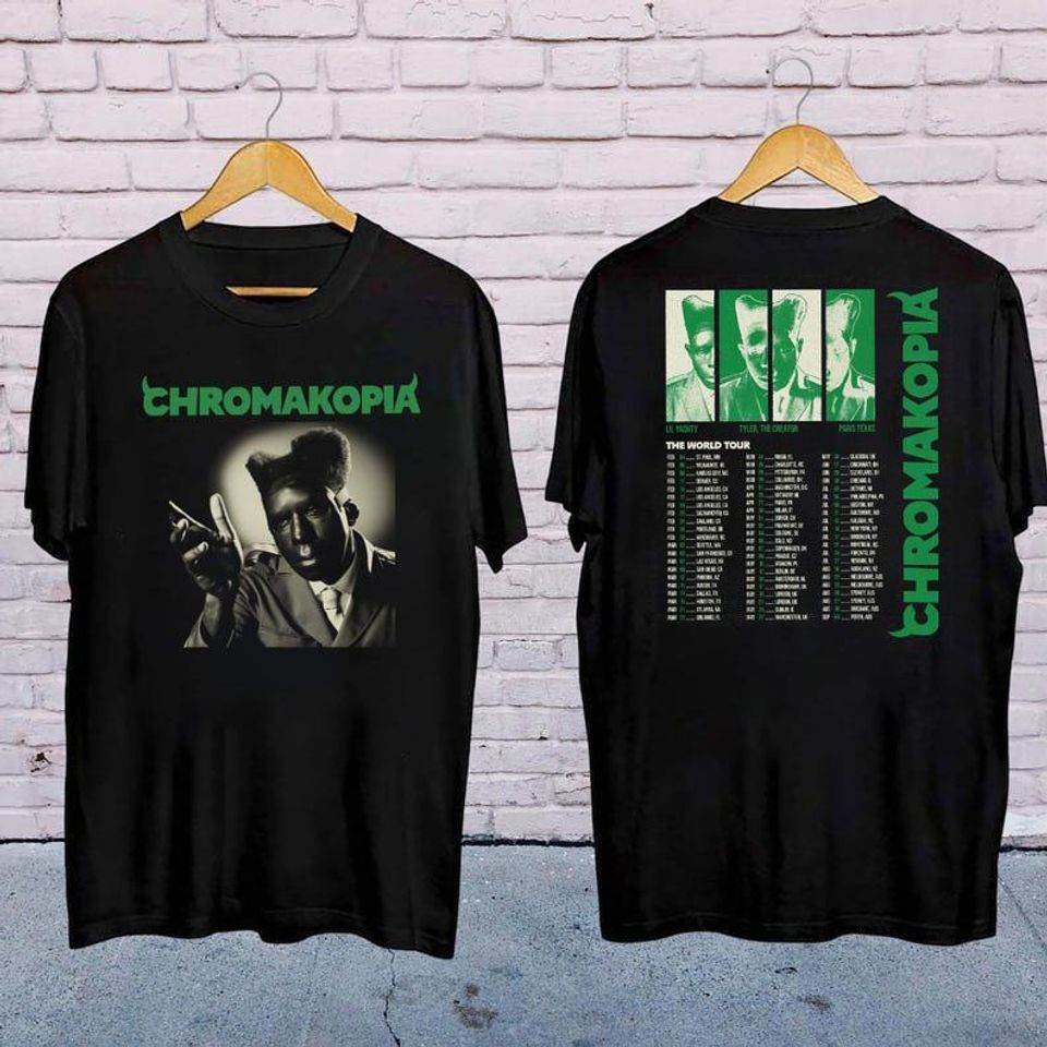 New 2025 Tyler The Creator Chromakopia Tour Shirt, Graphic Tyler The Creator Shirt, Tyler Creator Fan Gift