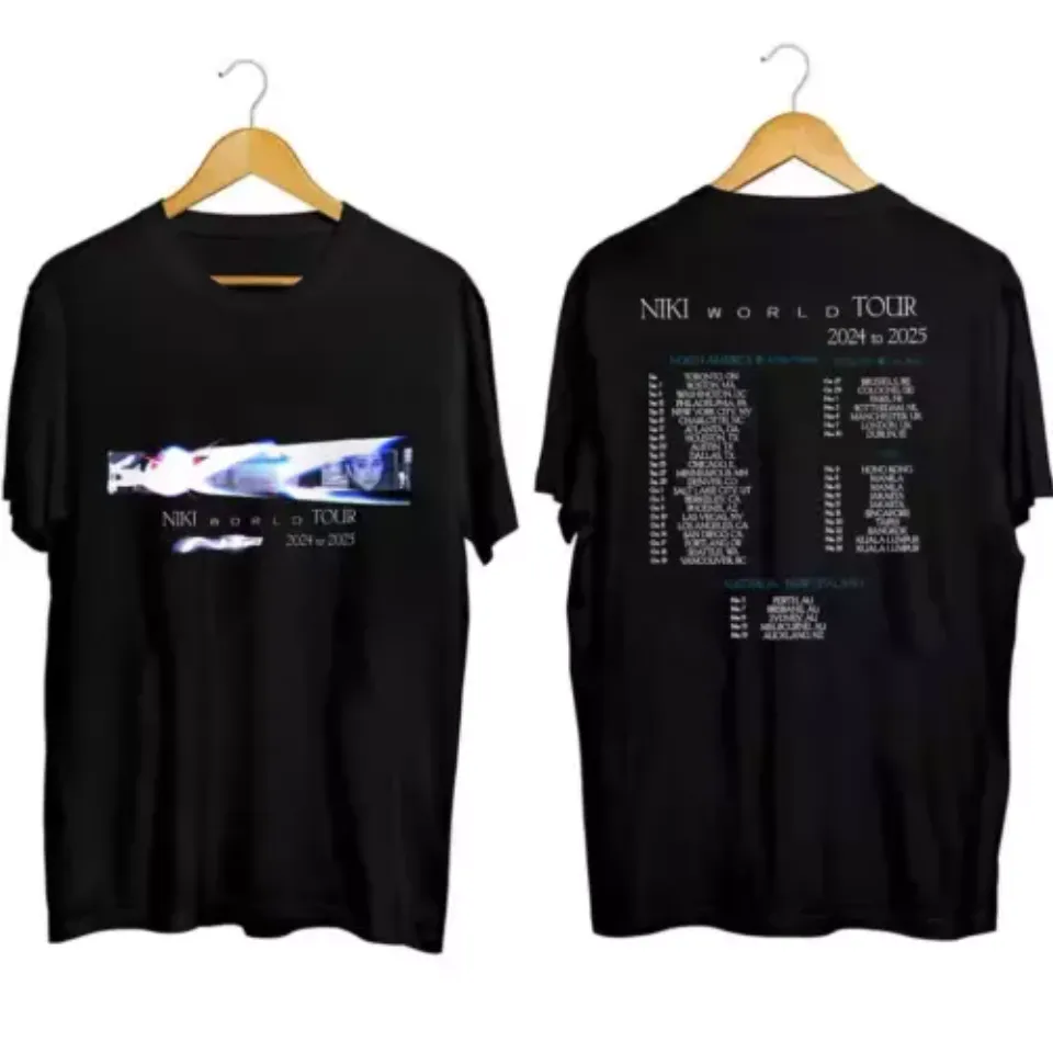 New Niki World Tour 2024 To 2025 Music Shirt, Niki 2024 Concert Music Shirt
