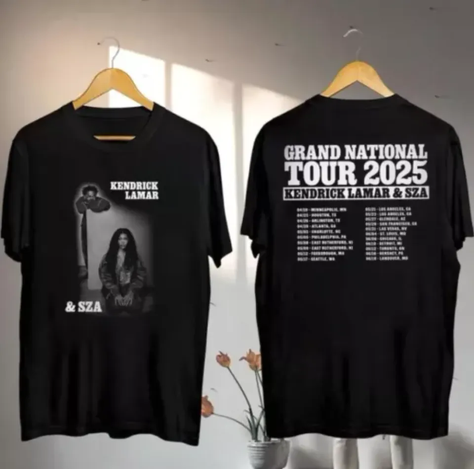 New Kendrick Lamar 2025 Grand National Tour Shirt, Kendrick Lamar & Sza Concert