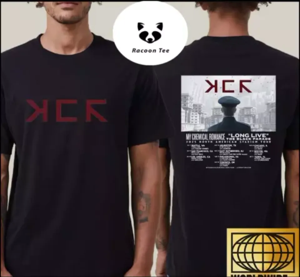 New My Chemical Romance The Black 2025 Unisex Shirt