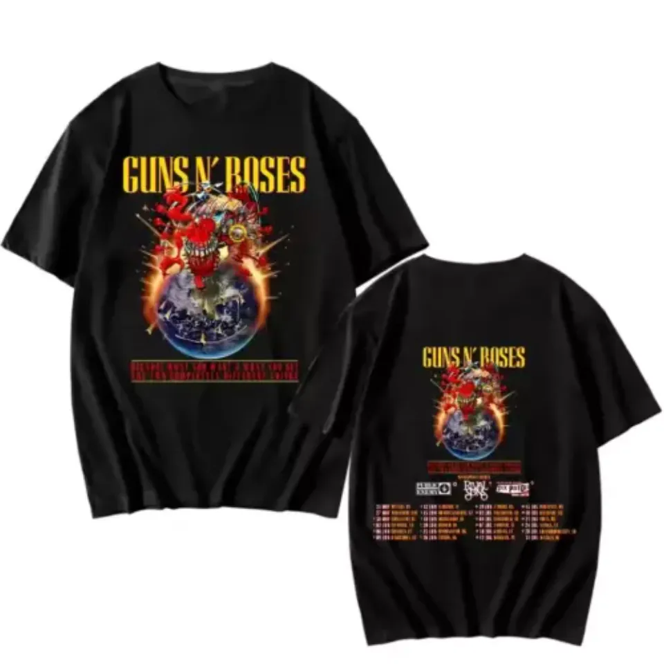 New Guns N Roses 2025 Tour Shirt For Fans