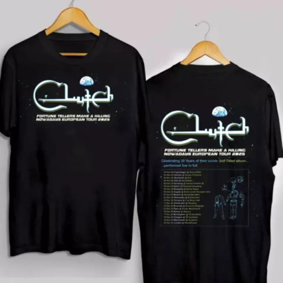 New New Clutch Band Tour 2025 Collection Band Shirt