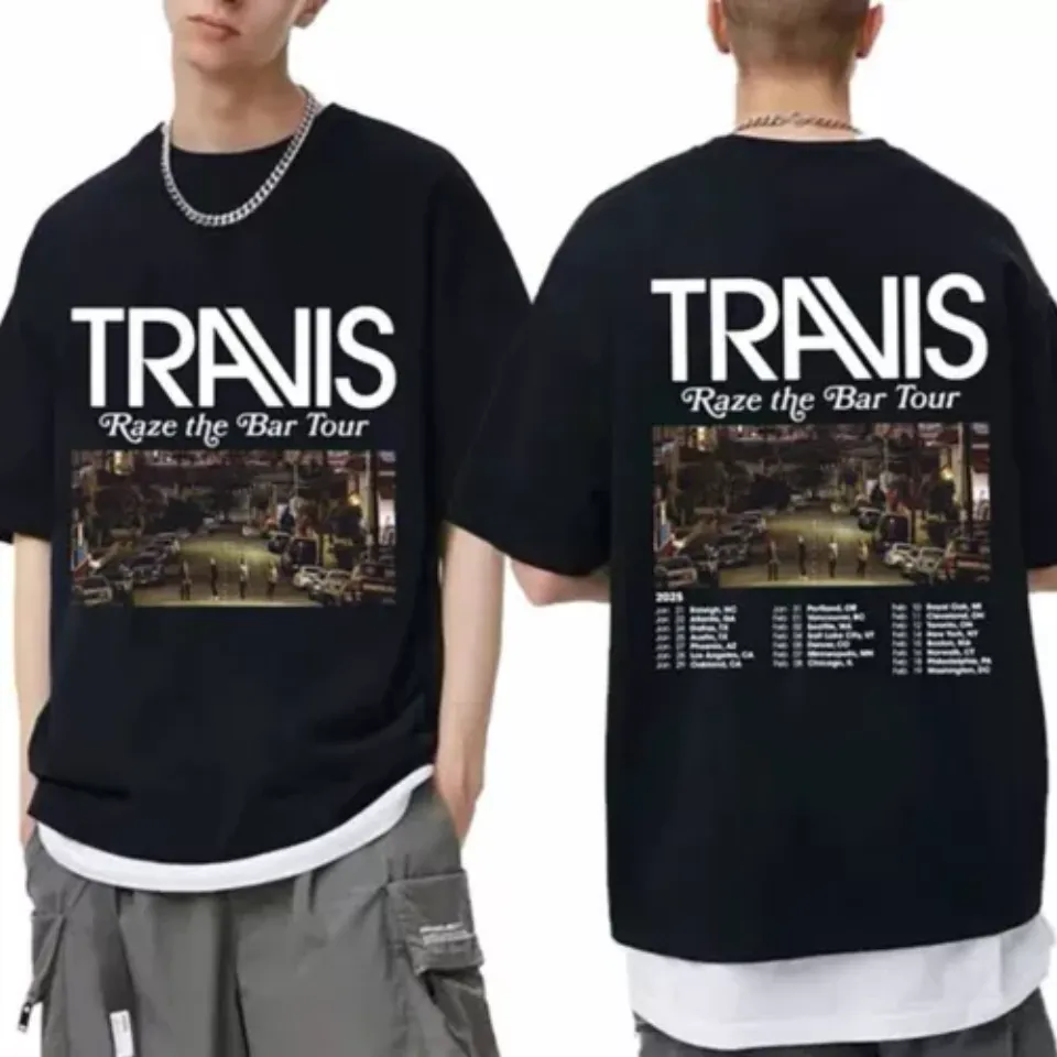New Raze The Bar 2025 Tour Shirt, 2 Sided Shirt