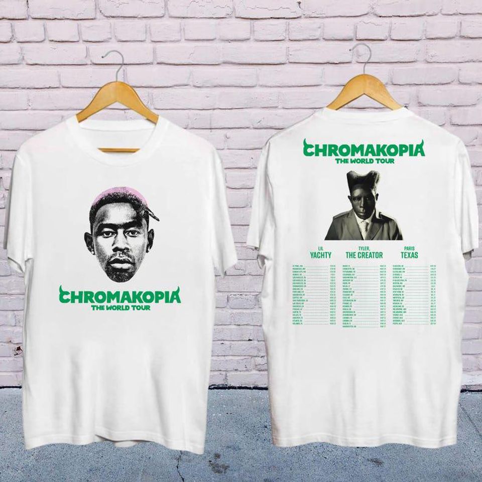 New Tyler The Creator Chromakopia Shirt, 2025 Tour Tyler The Creator Chromakopia Shirt, Tyler The Creator Fan Gift