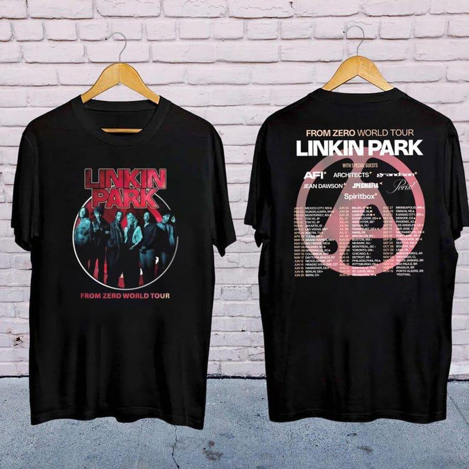 New 2025 Linkin Park From Zero World Tour Shirt, Linkin Park Rock Band Shirt, Linkin Park Merch