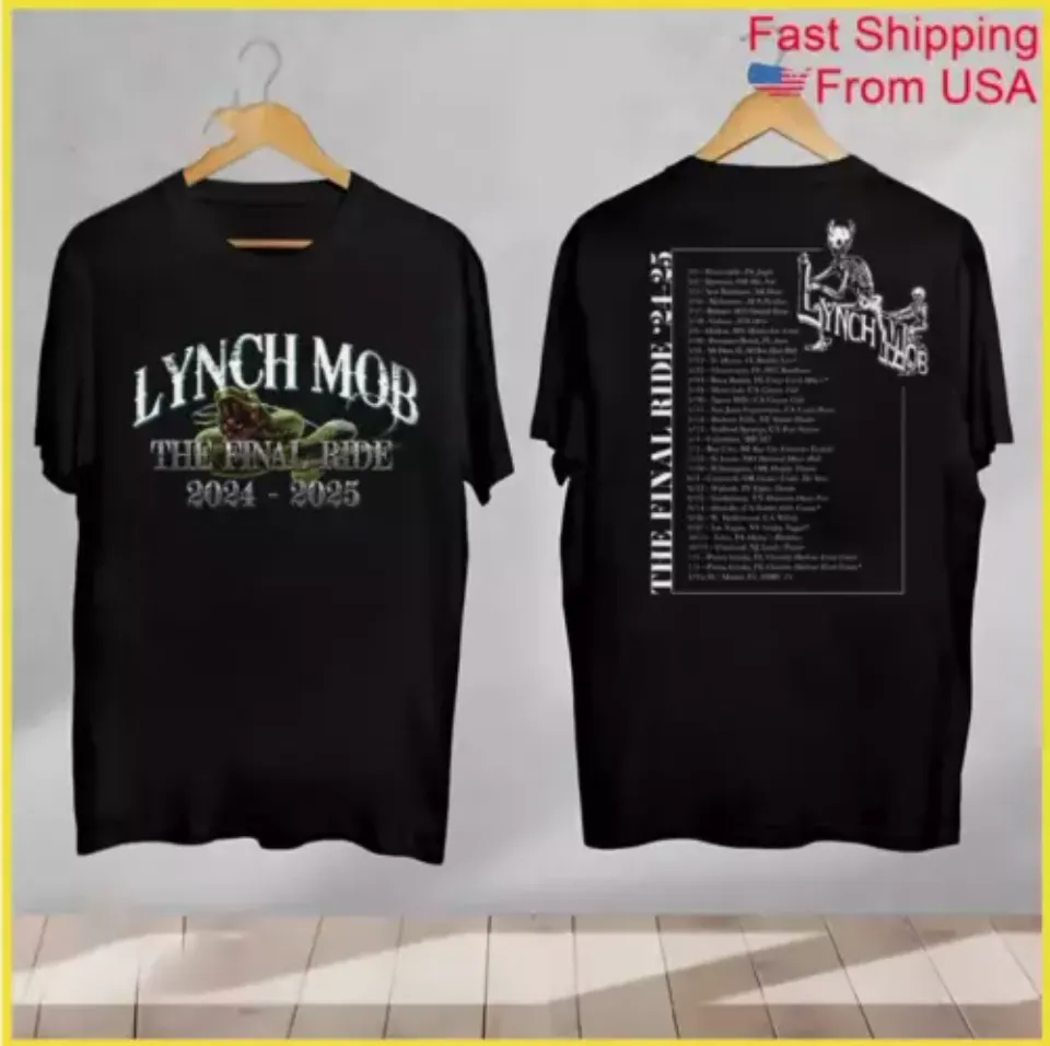 New Lynch Mob The Final Ride 2024 2025 Shirt