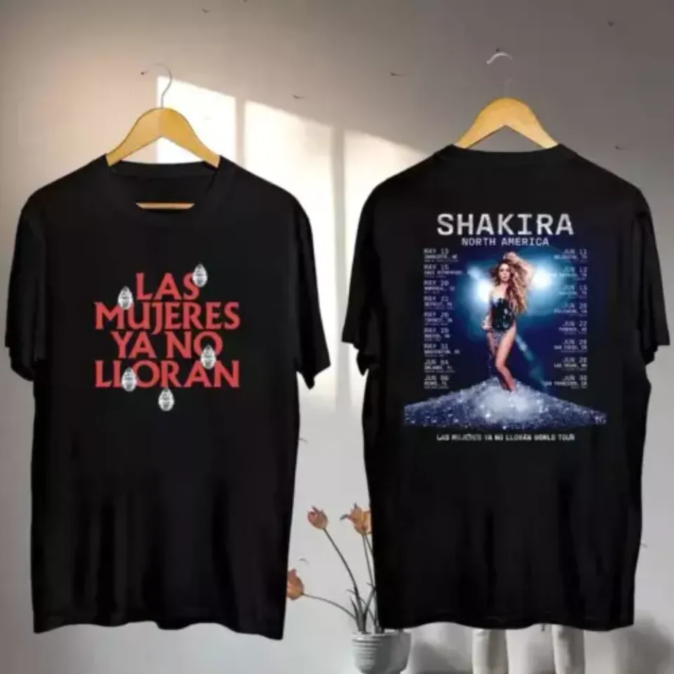 New 2025 Shakira Las Mujeres Ya No Lloran Tour Shirt, Shakira Fan Gifshirt
