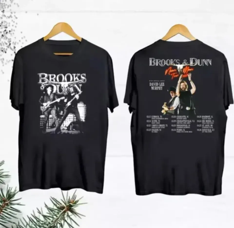 New Brooks And Dunn 2025 Tour Shirt