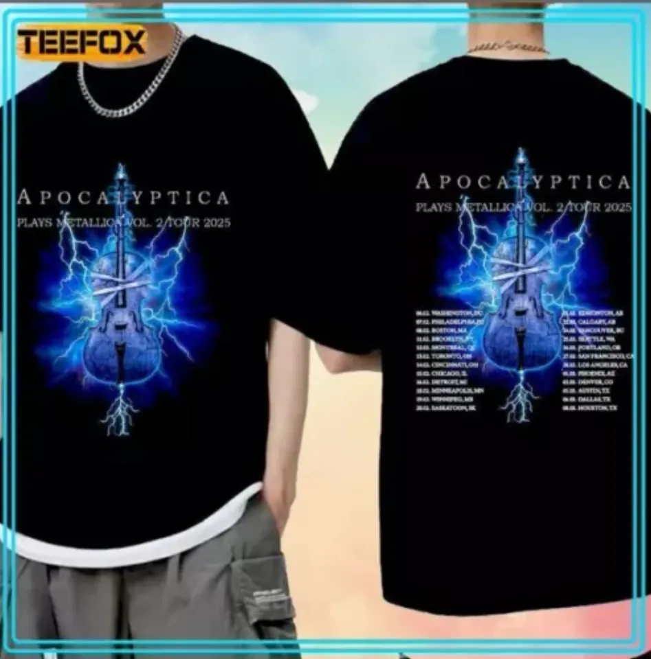 New Apocalyptica Tour 2025 Concert Unisex Shirt For Fans Size S-4Xl