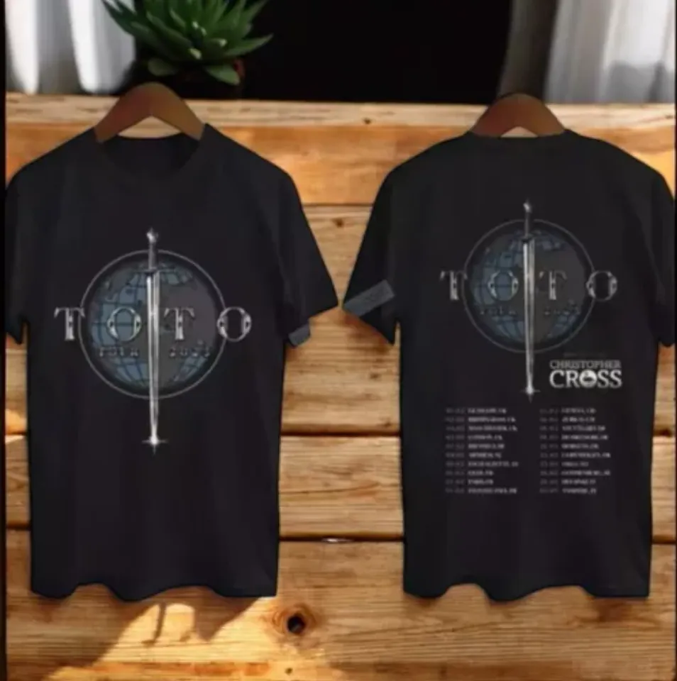 New Toto Band Tour 2025 Concershirt Perfect Gift For Friends And Family
