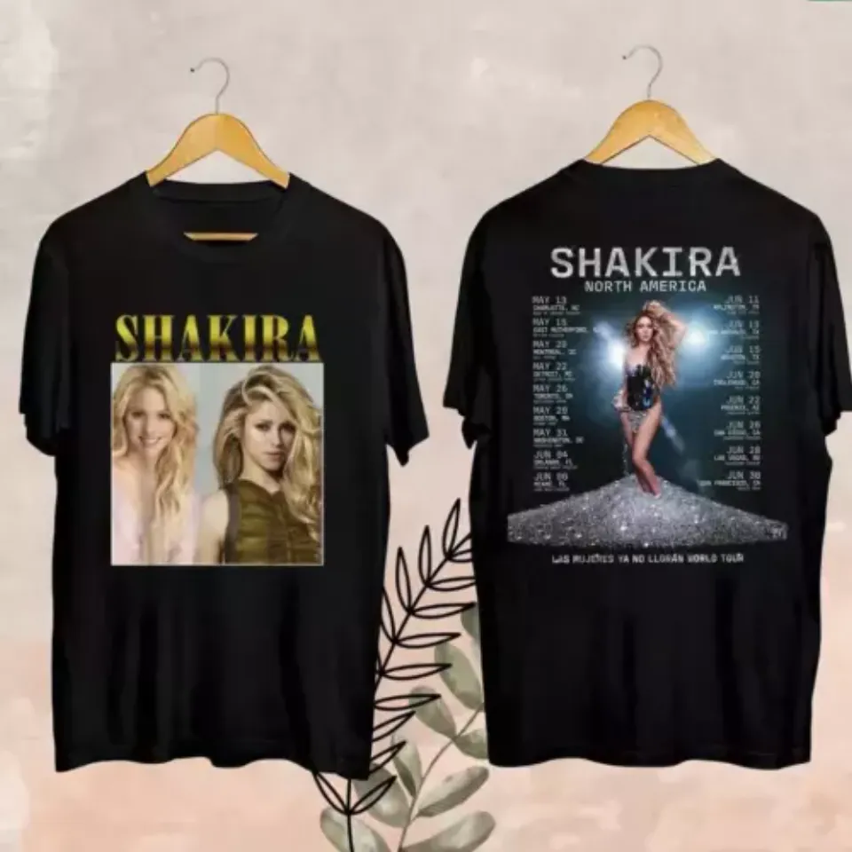 New Shakira World Tour 2025 Merch, Shakira Shirt