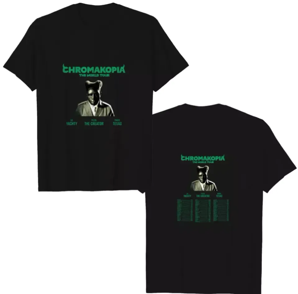 New 2025 ‘Tyler’ The Creator Chromakopia Tour Shirt