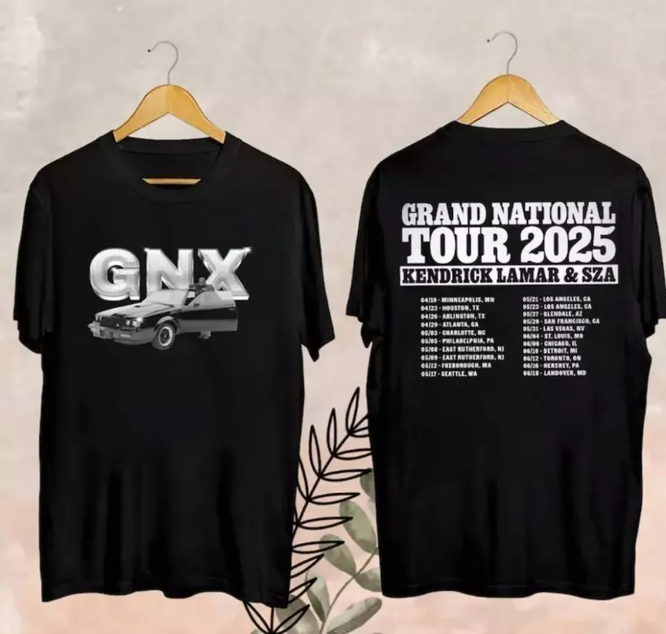 New Kendrick Lamar Tour 2025 Fan Shirt Kendrick Lamar Gnx Shirt Kendrick Lamar S