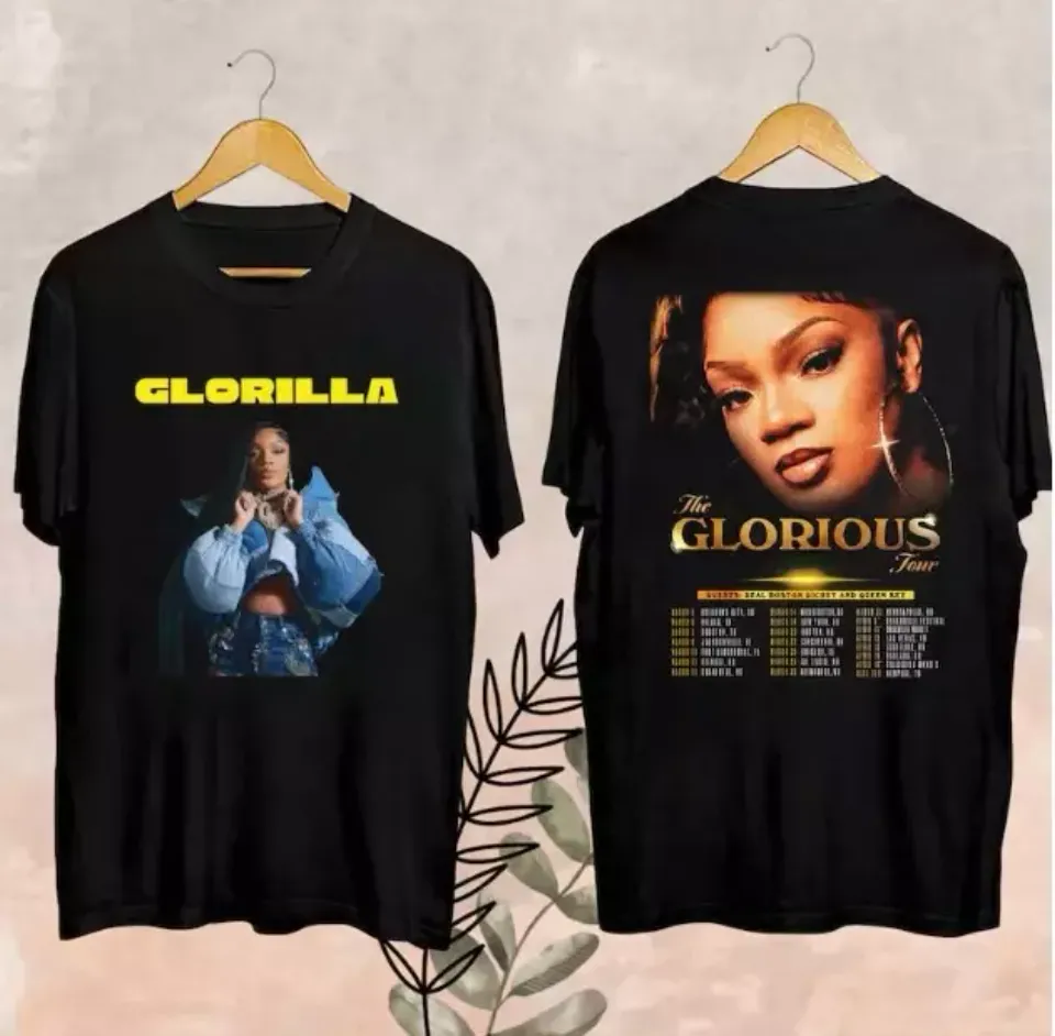 New Vintage Glorilla The Glorious Tour Fan Shirt, 2025 Glorilla Glorious Tour Shirt