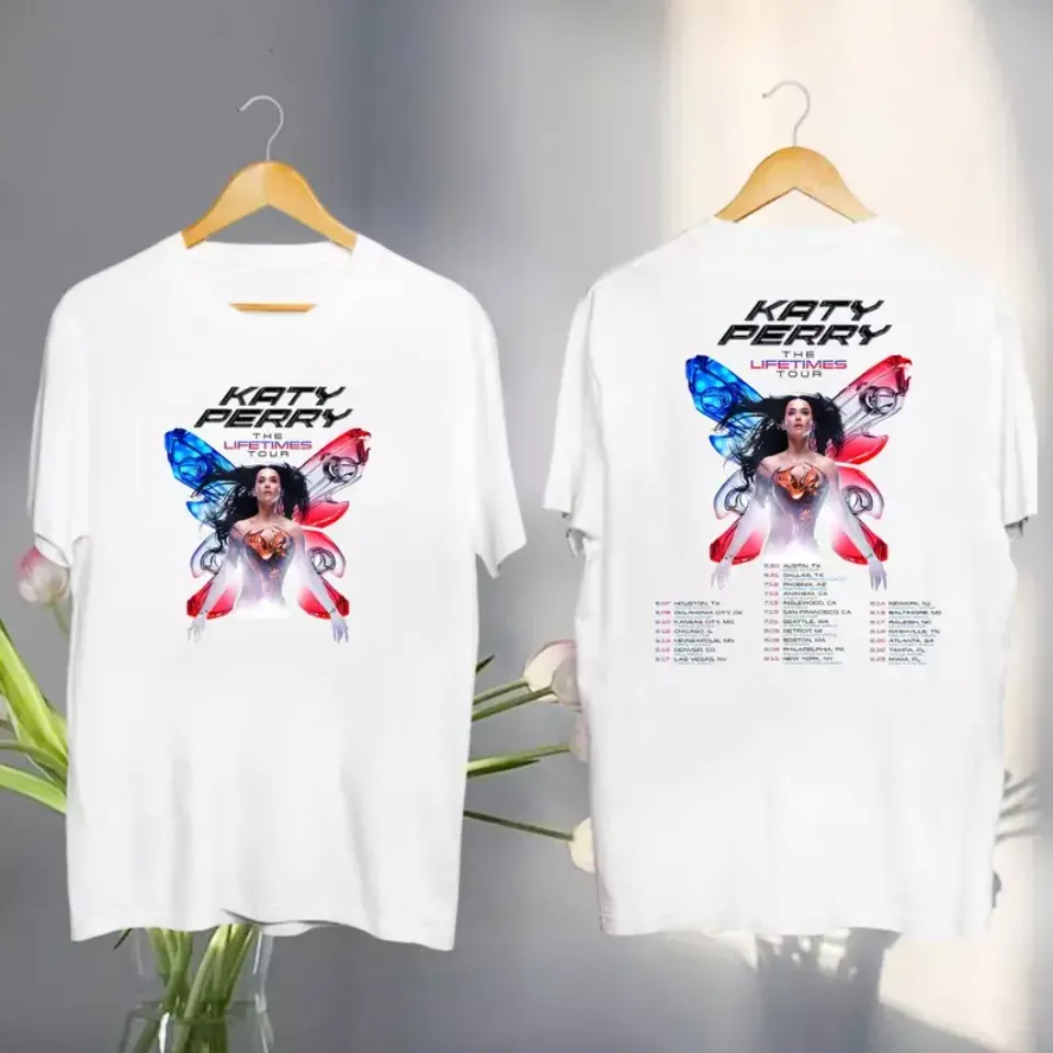 New Katy Perry Graphic Shirt, Katy Perry The Lifetime Tour 2025 Shirt, Katy Perry 20