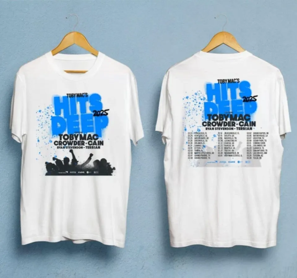 New Tobymac S Hits Deep Tour 2025 Shirt
