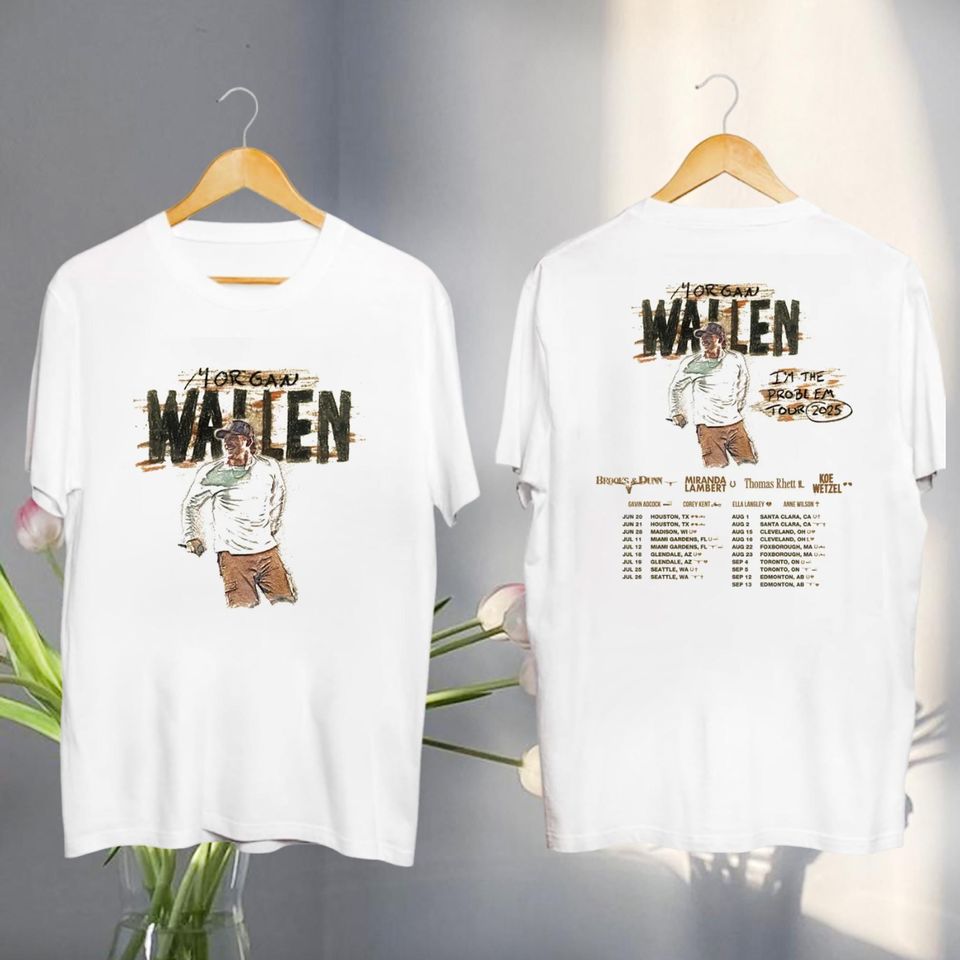 Wallen Western Graphic Shirt, Wallen Western I'M The Problem Tour 2025 Shirt, Wallen Western Fan Shirt