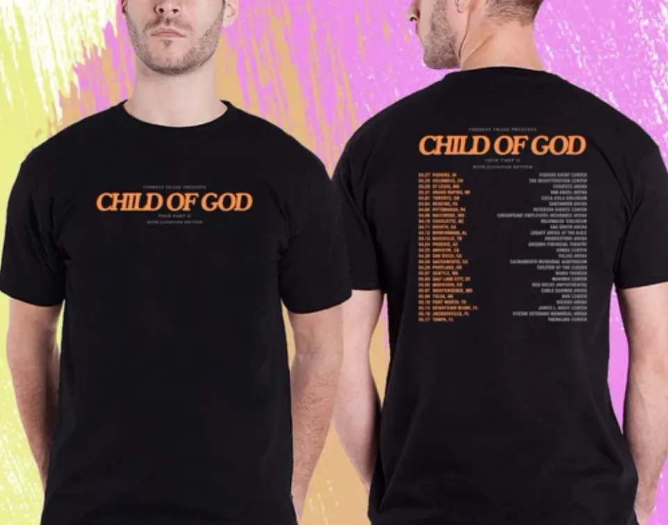 Forrest Frank Forrest Frank Child Of God Pt 2 Tour 2025 Double Sided Shirt