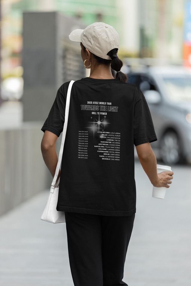 Ashirtz Tour 2025 Shirt Break The Wall Concershirt, Kpop Fan Merch, Atiny World Tour Shirt