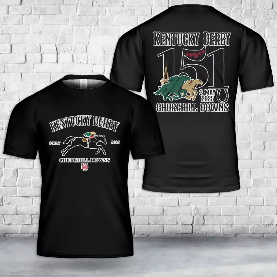 New Kentucky Derby Race Horse Racing 2025 Shirt