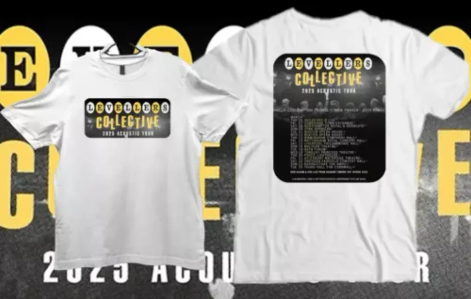 New Levellers, 2025 Acoustic Tour Shirt
