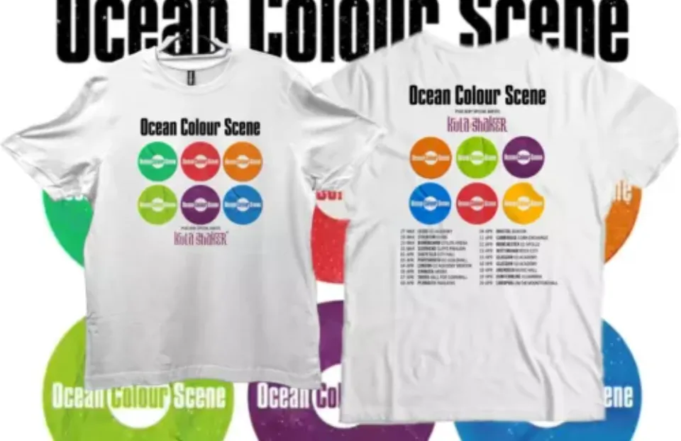 New Ocean Colour Scene 2025 Tour Shirt