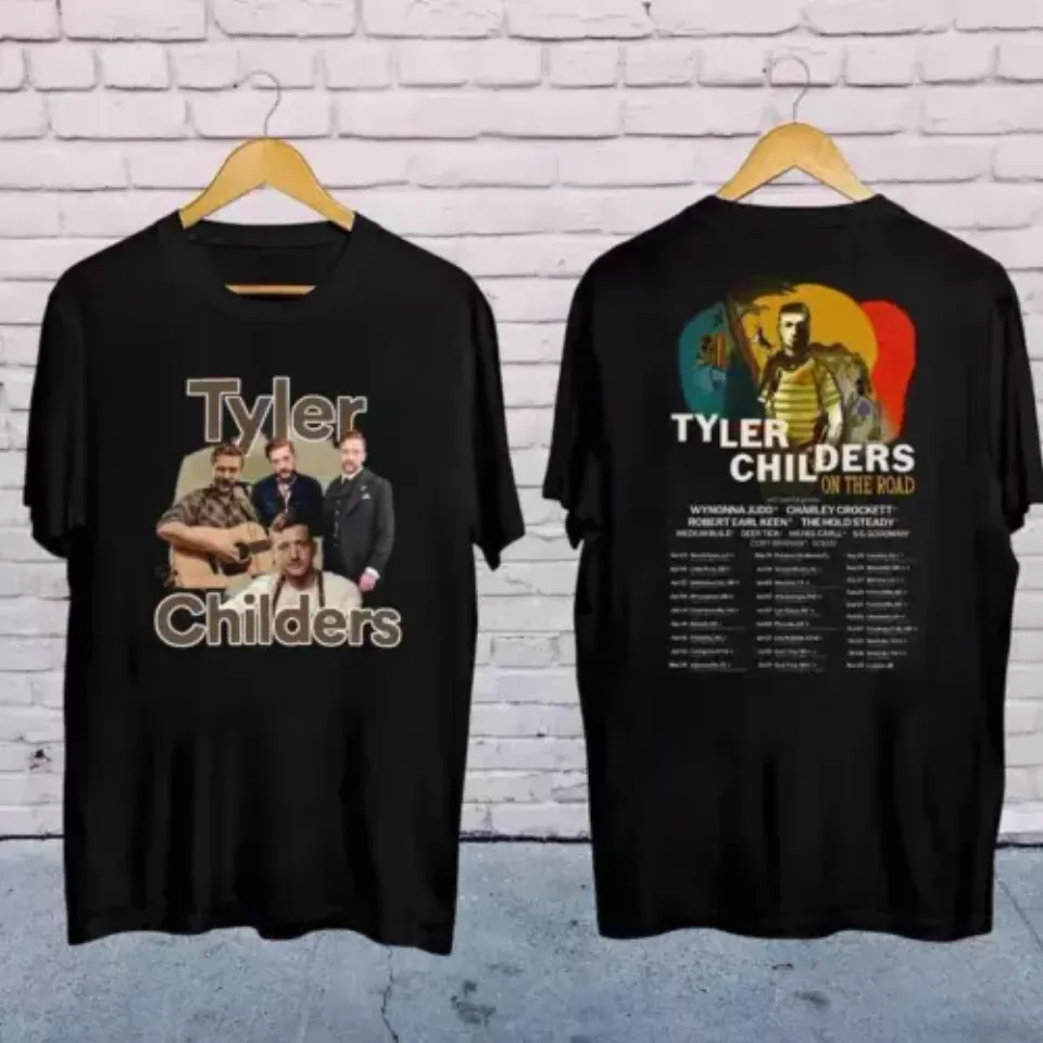 New Tyler Childers Bootleg Shirt, Tyler Childers On The Road Tour 2025 Shirt