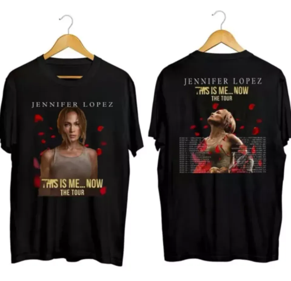 New Jennifer Lopez 2025 This Is Me Now Tour Shirt, Jennifer Lope 2 Sided Shirt, Music Shirt