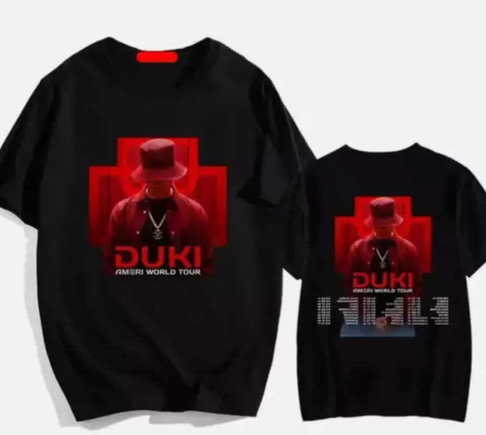 New Duki Ameri World Tour 2025 Shirt For Fans Double Sided Shirt