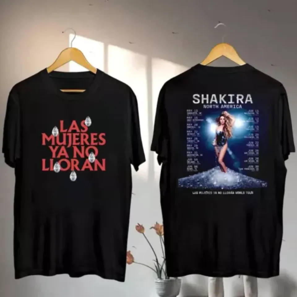 New 2025 Shakira Las Mujeres Ya No Lloran Tour Shirt, Shakira Fan Gift Music Shirt
