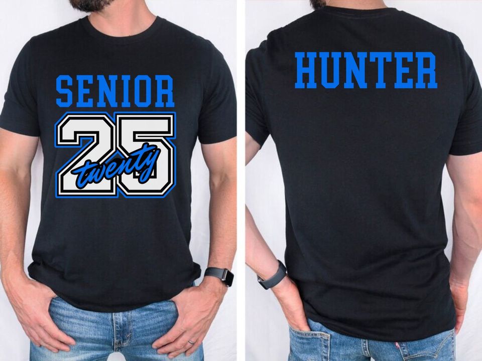 New Senior 2025 Custom Shirt, Class Of 2025 Shirt, High School