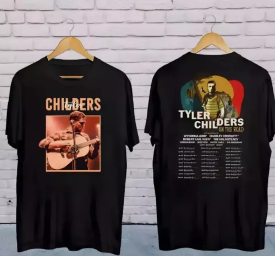 New 2025 Tyler Childers On The Road Tour Shirt Tyler Childers Graphic Shirt