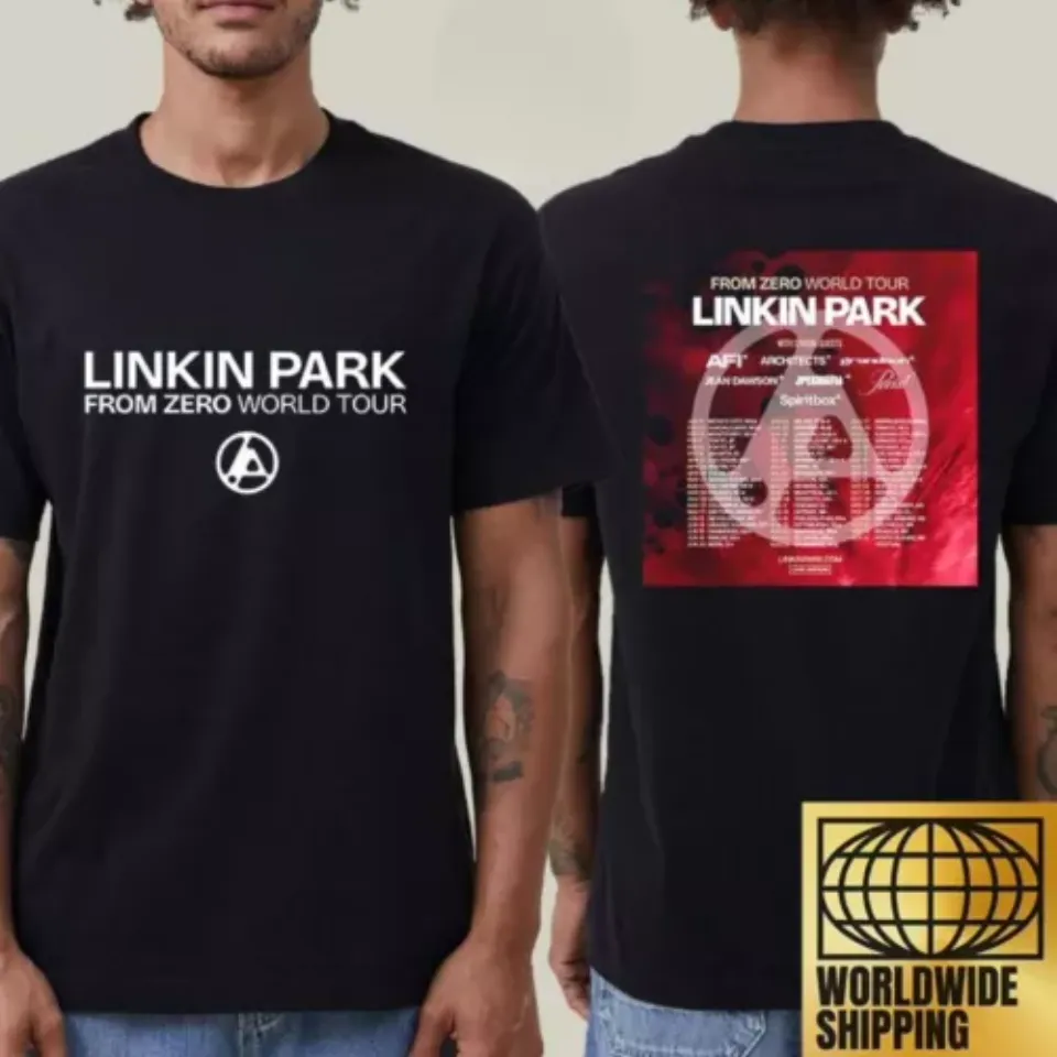 New Linkin Park From Zero World Tour 2025 Tour Dates Two Sides Shirt